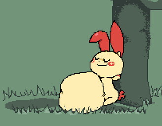 :3 against_natural_surface against_surface against_tree ambiguous_feral ambiguous_gender ambiguous_pred ambiguous_prey belly belly_rub big_belly big_ears black_nose black_sclera blinking bloated cheek_spots closed_smile day dot_nose ear_flick eyes_closed face_imprint featureless_feet featureless_hands feet feral feral_pred frown fully_inside fur grass grass_field hand_behind_head hand_behind_own_head hand_imprint hand_on_belly hand_on_own_belly huge_belly imprint leaning leaning_backward leaning_on_tree long_ears looking_at_belly looking_at_own_belly looking_at_self looking_down looking_down_at_belly looking_down_at_self monotone_belly mouth_closed multicolored_body multicolored_fur nature nature_background one_ear_up one_eye_closed outside plant raised_head reclining red_body red_ears red_fur red_hands red_tail relaxing rubbing_own_belly same_size_vore satisfied semi-anthro short_tail side_mouth side_view sitting sitting_on_ground smile smiling_eyes soft_vore solo stretchy_bulge struggling struggling_prey tail tan_arms tan_belly tan_body tan_face tan_feet tan_fur tan_legs tree two_tone_arms two_tone_body two_tone_fur unseen_prey unwilling_prey vore white_eyes wide_hips meatcanister nintendo pokemon generation_2_pokemon generation_3_pokemon mammal pichu plusle pokemon_(species) rodent 2026 2d_animation animated digital_media_(artwork) english_description frame_by_frame full-length_portrait loop pixel_(artwork) pixel_animation portrait
