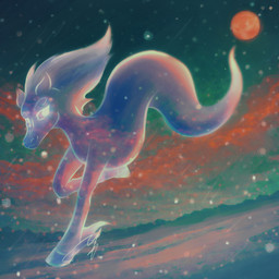 ambiguous_gender blue_body feral floating ghost_tail glowing glowing_eyes looking_at_viewer outside smile smiling_at_viewer snow solo winter porteryx hasbro my_little_pony spindle_(mlp) equid equine ghost horse mammal spirit windigo_(mlp) 1:1 2025 absurd_res hi_res signature female_(lore)