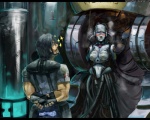 breasts duo female machine male not_furry text kenno_arkkan blizzard_entertainment starcraft adjutant james_raynor jim_raynor android human humanoid mammal robot terran 5:4 letterbox url