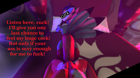 anthro balls bed big_balls big_penis butt cuckold duo flaccid furniture genitals glans grey_body huge_balls huge_penis humiliation insult male male/male muscular muscular_humanoid muscular_male nude nude_anthro nude_humanoid nude_male penis presenting profanity red_balls red_body red_glans red_penis small_butt text zestyprince hellaverse helluva_boss blitzo_(helluva_boss) stolas_(helluva_boss) humanoid imp owl_demon 16:9 3d_(artwork) digital_media_(artwork) english_text hi_res widescreen