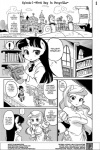 2013 anthro anthrofied black_and_white blush book clothing comic dialogue duo english_text equid equine feathered_wings feathers female friendship_is_magic fur hair hasbro horn mammal monochrome my_little_pony mythological_creature mythological_equine mythology princess princess_celestia_(mlp) royalty shepherd0821 text twilight_sparkle_(mlp) unicorn winged_unicorn wings