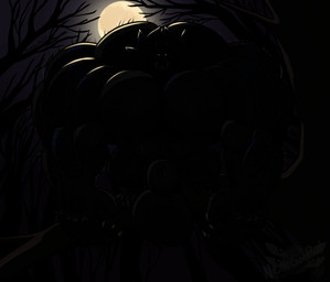 animal_genitalia anthro arm_hair ball_tuft balls bared_teeth big_balls big_muscles big_pecs big_sheath body_hair branch chest_hair claws crouching fangs flaccid forest genitals glistening glistening_eyes hairy huge_balls huge_muscles huge_pecs hyper hyper_muscles male moon muscular muscular_arms muscular_male night on_branch pecs penis plant shadow sheath solo tattoo teeth tree tuft nethgoorat mythology neth_rusiki_azhti canid canine mammal mythological_canine mythological_creature werecanid werecanine werecreature werewolf hi_res