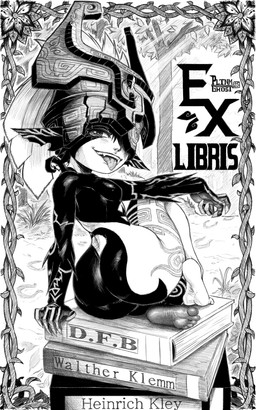 armor big_butt black_body book breasts butt clothing eyelashes feet female fused_shadow headgear headwear helmet humanoid_pointy_ears looking_at_viewer looking_back looking_back_at_viewer one_eye_obstructed open_mouth open_smile pointy_ears rear_view shortstack sitting small_breasts smile solo text thick_thighs tongue tongue_out white_body wide_hips pltnm06ghost nintendo the_legend_of_zelda twilight_princess midna humanoid imp twili 5:8 absurd_res hi_res monochrome