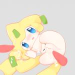 blush bodily_fluids cum disembodied_penis erection female genital_fluids genitals group group_sex male male/female nude penis pussy sex simple_background mikokami nintendo pokemon generation_3_pokemon humanoid jirachi legendary_pokemon mammal pokemon_(species) 1:1 2015