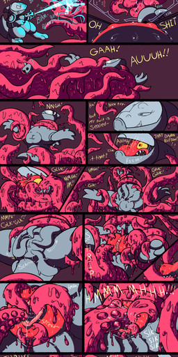 15_panel_comic 3_fingers 3_toes ambiguous_fluids ambiguous_gender anthro armor biped bodily_fluids boots clitoris clothing dialogue duo feet female female/ambiguous fingers footwear forced genitals gloves goo_tentacles handwear hazmat_suit headgear helmet messy obscured_face oral oral_penetration penetration plasma plasma_blaster_(lilo_and_stitch) plump_labia rape red_body red_eyes semi-anthro sex shoes shooting spread_vulva spreading sweat tail tentacle_around_arm tentacle_around_leg tentacle_around_neck tentacle_around_tail tentacle_grab tentacle_in_mouth tentacle_in_vagina tentacle_penetration tentacle_sex tentacles text tight_clothing toes torn_clothing vaginal vaginal_penetration vulva weapon yellow_sclera 4chan_anon unknown_artist disney lilo_and_stitch gantu united_galactic_federation_trooper alien dinosaur prehistoric_species reptile scalie tentacle_creature 2025 absurd_res aliasing binary_drawing comic digital_drawing_(artwork) digital_media_(artwork) english_text hi_res