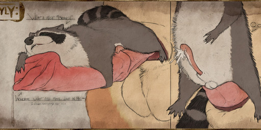 5_fingers abdominal_bulge anal anal_orgasm anal_penetration anatomically_correct anatomically_correct_genitalia anatomically_correct_penis animal_genitalia animal_penis anthro anthro_on_feral anthro_penetrating anthro_penetrating_feral aroused balls belly bestiality big_balls big_penis biped bodily_fluids brown_body brown_fur claws cum cum_while_penetrated cumshot dialogue dominant duo ejaculation erection extreme_penetration extreme_size_difference eye_markings facial_markings feet feral feral_penetrated finger_claws fingers fluffy fluffy_tail frottage fur furry_tail genital_fluids genitals grey_body grey_fur hands-free head_markings interspecies involuntary_orgasm larger_dom larger_male leaking leaking_precum logo lying lying_on_another lying_on_penis male male/male male_anthro male_feral male_on_feral male_penetrated male_penetrating male_penetrating_male markings mask_(marking) monotone_balls monotone_body monotone_feet monotone_fur monotone_genitals monotone_hands monotone_markings monotone_penis monotone_tail multicolored_body multicolored_fur nude orgasm paws penetration penile penile_penetration penis penises_touching plantigrade precum quadruped raccoon_ears raccoon_markings raccoon_penis ring_(marking) sex sheath sheath_play short_fur simple_background size_difference size_play small_balls small_penis small_sheath smaller_male smaller_penetrated stretched_sheath tail tail_markings tan_balls tan_belly tan_body tan_fur text textured_background three-quarter_view tight_fit toes ursine_genitalia ursine_penis white_body white_fur hdyly third-party_edit kuruk_(character) bear brown_bear grizzly_bear mammal procyonid raccoon ursidae ursine 2025 artist_logo artist_name digital_drawing_(artwork) digital_media_(artwork) english_text hi_res signature sketch
