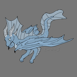 female feral solo rulway european_mythology mythology dragon mythological_creature mythological_scalie scalie western_dragon wyvern 1:1 hi_res