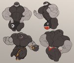 abs angry anthro back_muscles balls biceps big_bulge big_muscles big_pecs big_penis black_body bone bottomwear bulge bulge_fondling butt clothed clothed/nude clothing clothing_aside clothing_pull cross-popping_vein deltoids featureless_chest flaccid flying genitals huge_bulge humanoid_genitalia humanoid_penis ineffective_clothing looking_at_viewer looking_back male muscular muscular_anthro muscular_arms muscular_male muscular_thighs nude open_mouth pecs penis rear_view sharp_teeth simple_background skull smile solo standing teeth thick_thighs triceps underwear underwear_aside underwear_only underwear_pull vein veiny_muscles veiny_penis white_arms ripped-saurian mario_bros nintendo bob-omb bullet_bill chain_chomp living_bomb waddling_head digital_media_(artwork) multiple_scenes