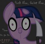doll english_text equine friendship_is_magic hair horn horse knife looking_at_viewer mammal multi-colored_hair my_little_pony plushie pony purple_eyes purple_hair text twilight_sparkle_(mlp) unicorn wodahseht
Rating: Safe
Score: 1
User: Nyteshade
Date: March 20, 2014