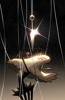 6_eyes ambiguous_gender biped black_body black_eyes empty_eyes fur melee_weapon multi_eye solo standing thread weapon kuijinxi hollow_knight:_silksong hollow_knight_(franchise) team_cherry widow_(hollow_knight:_silksong) arachnid arthropod 2025 absurd_res hi_res