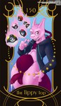 anthro bodily_fluids bottomless card card_template clothed clothing cum cum_drip dripping feral foreskin fortune_telling genital_fluids genitals great_ball hoodie hoodie_only love_ball male partially_clothed penis pokeball psychic psychic_powers slightly_chubby solo tarot tarot_card topwear topwear_only ultra_ball conditional_dnp draite nintendo p.r.o._pokeball pokemon pat_(lapatte) generation_1_pokemon legendary_pokemon mewtwo pokemon_(species) hi_res