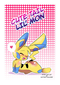 ambiguous_gender anthro anthrofied blush dialogue eyes_closed femboy gradient_background heart_symbol pattern_background pink_background pokemorph simple_background solo text white_crest_(artist) nintendo pokemon mattchu_(character) generation_1_pokemon mammal pikachu pokemon_(species) comic english_text pictographics