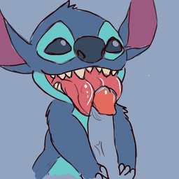 anthro anthro_penetrated big_tongue blue_background blue_body blue_eyes blue_fur blue_nose bodily_fluids cum cum_in_mouth cum_inside cum_on_penis cum_on_tongue cumshot cumshot_in_mouth drooling duo ejaculation erection fangs fellatio fur genital_fluids genitals head_tuft humanoid_genitalia humanoid_penis hyper hyper_tongue licking long_tongue male male/male male_penetrated male_penetrating male_penetrating_male oral oral_penetration orgasm penetration penile penile_penetration penis penis_in_mouth penis_lick penis_on_tongue saliva saliva_on_penis sex simple_background smile solo_focus teeth throbbing throbbing_penis tongue tongue_out tongue_out_fellatio tongue_wrap tonguejob tuft wide_tongue ungulatr disney lilo_and_stitch stitch_(lilo_and_stitch) alien experiment_(lilo_and_stitch) 1:1 2d_animation animated frame_by_frame