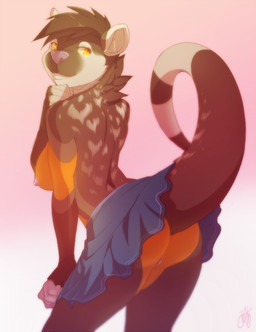 2014 <3 amber_eyes anthro breasts butt female gradient_background hybrid mammal mustelid nipples otter patto pinup plain_background pose presenting presenting_hindquarters pussy raccoon raised_tail side_boob skirt smile solo standing topless upskirt white_background
Rating: Explicit
Score: 54
User: Numeroth
Date: June 11, 2014 2014 <3 amber_eyes anthro breasts butt female gradient_background hybrid mammal mustelid nipples otter patto pinup plain_background pose presenting presenting_hindquarters pussy raccoon raised_tail side_boob skirt smile solo standing topless upskirt white_background
Rating: Explicit
Score: 54
User: Numeroth
Date: June 11, 2014