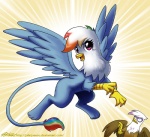 2014 abstract_background avian beak blue_fur brown_fur duo female feral flying friendship_is_magic fur gilda_(mlp) gryphon hair john_joseco looking_at_viewer multi-colored_hair my_little_pony pointing purple_eyes rainbow_dash_(mlp) rainbow_hair surprise what_has_science_done white_fur wings
Rating: Safe
Score: 17
User: lemongrab
Date: March 01, 2014