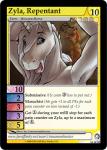 anthro bdsm brown_body brown_fur card card_template cat_o'_nine_tails duo flogging fur hair horn male open_mouth solo_focus text trading_card trading_card_game trading_card_template whip white_body white_fur white_hair cinnamonhunter furoticon mythology equid equine horse mammal murid murine mythological_creature mythological_equine rat rodent unicorn digital_media_(artwork) english_text