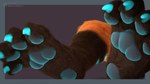 anthro border brown_body brown_fur claws feet foot_focus fur glowing glowing_claw male orange_body orange_fur pawpads paws solo xavierbigfox zmaster587 xavier_(zmaster587) canid canine fox mammal red_fox true_fox 16:9 3d_(artwork) digital_media_(artwork) hi_res widescreen