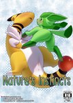 ampharos anus arm_tuft black_body black_fur blush blush_lines comic cover cover_art cover_page duo eeveelution fan_character featureless_crotch feet female feral fur generation_2_pokemon generation_4_pokemon genitals glaceon gloves_(marking) green_body green_eyes green_fur hi_res leg_markings looking_back male male/female mammal markings neck_tuft nintendo open_mouth pawpads pineapple_(steel_cat) pink_pawpads pokemon pokemon_(species) pussy socks_(marking) steel_cat striped_body striped_fur stripes tail teeth toeless_(marking) tuft white_body white_fur yellow_body yellow_fur yogurt_mintchip