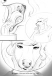 anthro dialogue duo extreme_size_difference female female_pred first_person_view fully_inside larger_anthro larger_female licking licking_lips male micro mouth_shot not_posted_by_maker open_mouth partially_inside simple_background size_difference smaller_human smaller_male soft_vore spitted teasing teeth tongue tongue_out uvula vore taylornoir fianna_(leerman) stefan_(leerman) cervine deer human mammal comic hi_res monochrome signature