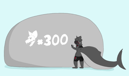 after_vore anthro belly big_belly big_butt big_tail butt digested digestion femboy femboy_pred group huge_belly hyper hyper_belly leaning leaning_forward machine male mass_vore multiple_prey prey_count shark_tail smug_face smug_pred tail vore eviltoaster05 eviltoaster protogen unknown_species absurd_res hi_res