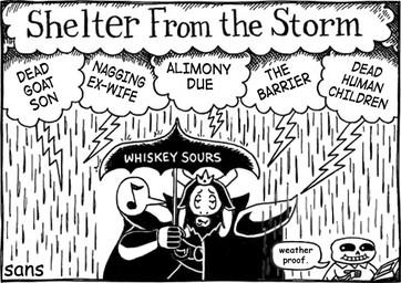 beard bone commentary crown duo electricity facial_hair headgear holding_object holding_umbrella lightning male raining skeleton text umbrella stan_kelly third-party_edit unknown_artist undertale undertale_(series) asgore_dreemurr sans_(undertale) animated_skeleton boss_monster_(undertale) bovid caprine mammal undead 2015 black_and_white english_text monochrome pen_(artwork) traditional_media_(artwork)