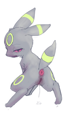 anus black_body black_fur blush bodily_fluids butt clitoral_hood clitoris dripping facial_markings female feral forehead_markings fur fur_markings genital_fluids genitals half-closed_eyes head_markings leaking_pussy_juice leaking_vagina looking_back markings narrowed_eyes presenting presenting_anus presenting_hindquarters presenting_vulva quadruped rear_view red_eyes solo vaginal_fluid_drip vaginal_fluids vulva pokopokarea nintendo pokemon eeveelution generation_2_pokemon pokemon_(species) umbreon 2025 digital_drawing_(artwork) digital_media_(artwork)
