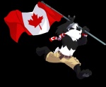 bear black_nose canada canadian_flag flag hat male panda solo super-tuler topless
Rating: Safe
Score: 11
User: Pink-Tricycle
Date: September 21, 2011