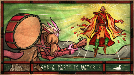 2_horns 4_hands acoustic_guitar armor arms_bent bass_drum belt belt_buckle bent_arm blonde_hair blood blood_on_clothing bodily_fluids boots border bottomwear brown_belt brown_boots brown_clothing brown_footwear brown_shirt brown_topwear buckle clothed clothed_female clothed_humanoid clothed_male clothing drum duo female female_humanoid footwear fully_clothed fully_clothed_humanoid fully_clothed_male green_bottomwear green_clothing green_pants green_sky guitar hair head_tilt holding_guitar holding_musical_instrument holding_object horn humanoid_pointy_ears lake light long_hair male male_humanoid marching_bass_drum mountain multi_hand musical_instrument not_furry orange_shawl outside pants pauldron percussion_instrument pink_body pink_horn pink_skin plucked_string_instrument pointy_ears pointy_nose red_border red_clothing red_shirt red_tail red_topwear red_tunic red_wristband shawl shirt shoes sky string_instrument symbol tail tan_body tan_skin text topwear tunic water jack_kirby_crosby dice_paper_role dungeons_and_dragons hasbro wizards_of_the_coast oriki elf horned_humanoid humanoid tailed_humanoid tiefling 16:9 2018 adobe_photoshop_(artwork) colored digital_drawing_(artwork) digital_media_(artwork) english_description english_text hi_res lighting procreate_(artwork) shaded widescreen