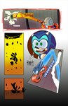 anthro explosion shocked text mcshmoodle sega sonic_the_hedgehog_(series) dr._eggman miles_prower sonic_the_hedgehog canid canine eulipotyphlan fox hedgehog mammal 2025 comic english_text