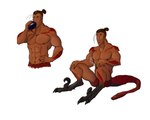 beverage black_body black_scales cigarette claws clothed clothing coffee coffee_mug drinking feathers grey_body grey_scales hair hair_bun male mid_transformation muscular red_body red_feathers scales sickle_claw smoke smoking solo tail tail_feathers toe_claws topless underwear neko-faust dinosquad victor_veloci dinosaur dromaeosaurid feathered_dinosaur feathered_scalie human hybrid mammal prehistoric_species reptile satyr scalie theropod velociraptor absurd_res hi_res