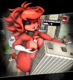 anthro between_breasts big_breasts big_butt bodily_fluids breasts building building_destruction building_sex bus butt car city city_background city_destruction cityscape commercial_vehicle destruction female grinding huge_breasts huge_butt macro musk profanity solo sweat text thick_thighs vehicle fallenpilota snoozehh cryptiacurves_(modeler) five_nights_at_freddy's fredina's_nightclub scottgames fexa_(cryptiacurves) foxy_(fnaf) canid canine fox mammal 3d_(artwork) absurd_res digital_media_(artwork) english_text hi_res source_filmmaker_(artwork)
