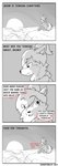 2017 absurd_res anthro black_nose bottomwear canid canine canis canisfidelis clothing comic dialogue english_text eye_through_hair eyebrow_through_hair eyebrows hair hi_res hoodie looking_aside looking_down male mammal neck_tuft okami_wolf on_ground open_mouth outside ponytail shorts side_view sitting sky solo speech_bubble sun sunset text topwear translucent translucent_hair tuft wolf