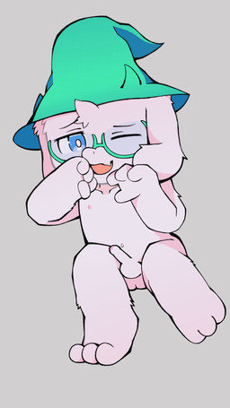 anthro balls eyewear genitals looking_at_viewer male male_anthro nipples nude_anthro nude_male penis shota solo sunglasses wearing_sunglasses young young_anthro young_male dumbtanuki deltarune undertale undertale_(series) ralsei bovid caprine darkner goat mammal 9:16 hi_res