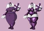 anthro big_breasts breasts clothing cross female legwear nun nun_habit nun_outfit religious_clothing solo stockings onetiredbear mizu_(onetiredbear) mammal mustelid otter hi_res