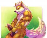 2014 anthro anthrofied arcanine arm_tuft athletic ball_tuft balls biceps big_penis biped bodily_fluids body_hair border butt canid canine chest_hair chest_tuft clenched_teeth crotch_tuft cum cum_on_hand cum_on_penis cum_string dowski elbow_tuft erection eyes_closed facial_hair fan_character fur generation_1_pokemon genital_fluids genitals gradient_background green_background hair happy_trail humanoid_genitalia humanoid_penis hybrid_genitalia hybrid_penis knot knotted_humanoid_penis knotted_penis kyros_(dowski) male mammal manly masturbation muscular muscular_anthro nintendo nipples nude omegaro orgasm outline pecs penile penile_masturbation penis pokemon pokemon_(species) pokemorph pubes sharp_teeth short_hair signature simple_background solo standing teeth tuft white_border white_hair