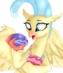 ambiguous_form ambiguous_gender female feral group holding_object jewelry necklace open_mouth open_smile seashell shell simple_background smile trio white_background jbond taneysha third-party_edit european_mythology friendship_is_magic greek_mythology hasbro my_little_pony my_little_pony:_the_movie_(2017) mythology princess_skystar_(mlp) shelldon_(mlp) shelly_(mlp) avian hippogriff mythological_avian mythological_creature absurd_res colored hi_res