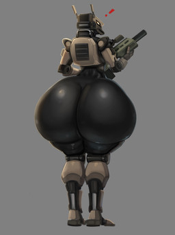 back_dimples big_butt bottom_heavy butt duo femboy gun huge_butt huge_hips huge_thighs machine male metal metallic_body ranged_weapon rear_view small_waist synthetic thick_thighs weapon wide_hips coffeeboyart electronic_arts respawn_entertainment titanfall humanoid robot spectre_(titanfall) hi_res