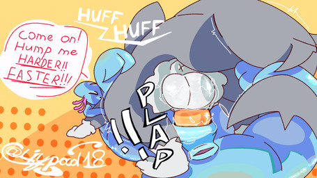balls duo feral genitals male male/male slit_penis rain_world videocult rivulet_(rain_world) aquatic fish shark slugcat 16:9 4k absurd_res hi_res widescreen