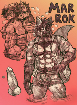5_fingers abs abstract_background accessory aloha_shirt animal_genitalia anthro areola arm_hair arm_tuft balls balls_outline barazoku beach beachside behind_another biceps big_balls biped black_body black_claws black_fur black_markings black_nose blush blush_lines bodily_fluids body_hair bracelet breath brown_body brown_eyes brown_fur brown_hair brown_mane brown_markings bulge claw_fingers claws clothed clothing countershade_face countershade_torso countershading day detailed_bulge duo erection eyewear eyewear_on_head facial_markings fangs fingers fur genital_fluids genital_outline genitals glans glasses gradient_background hair head_markings heart_symbol inner_ear_fluff jewelry knot_(anatomy) leg_markings male mane markings muscular muscular_anthro muscular_male muscular_thighs muzzle_(marking) navel necklace nipples nude nude_anthro nude_male open_clothing open_mouth open_shirt open_topwear outside panting partially_submerged pattern_clothing pattern_shirt pattern_topwear pawpads pecs penile penis penis_base penis_outline piercing pubes quads sheath shirt simple_background size_difference solo solo_focus speedo standing summer summertime sunglasses sunglasses_on_head sweat swimwear tail tail_markings tail_tuft tan_body tan_countershading tan_fur tape teeth text thong toe_claws topless topwear translucent translucent_clothing translucent_shirt translucent_thong translucent_topwear translucent_underwear triceps tuft underwear undressing_another vein veiny_penis wardrobe_malfunction water wearing_sunglasses jwbash marrok_(silentmike16) canid canine mammal maned_wolf absurd_res digital_drawing_(artwork) digital_media_(artwork) english_text hatching_(art) hi_res monochrome portrait shaded sketch sketch_page three-quarter_portrait
