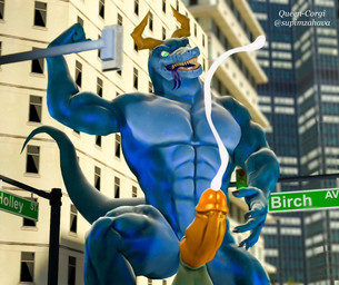 abs anthro athletic athletic_male big_penis blue_body bodily_fluids city cityscape cum cumshot ejaculation excessive_cum excessive_genital_fluids fangs genital_fluids genitals growth horn huge_penis hyper hyper_genitalia hyper_penis looking_up macro male muscular muscular_male orgasm_from_transformation pecs penis pose raised_tail scales size_difference size_transformation solo tail tall teeth tongue tongue_out transformation queen-corgi petruz_(modeler) mythology dragon_(petruz) dragon humanoid lizard mythological_creature mythological_scalie reptile scalie 3d_(artwork) digital_media_(artwork) source_filmmaker_(artwork)