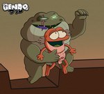 age_difference anal duo grabbing_from_behind male male/male nude outside outside_sex sex gendomx amphibia_(series) disney captain_grime hop_pop amphibian frog humanoid toad_(frog) hi_res