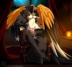 anthro avian bird breasts canine cum cum_in_pussy cum_inside dog female interspecies lapres male mammal nipple_pinch nipple_stimulation nipples penetration penis pussy reverse_cowgirl_position sex straight vaginal vaginal_penetration wings
Rating: Explicit
Score: 21
User: AnonAvian
Date: March 29, 2014