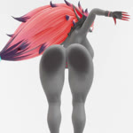 against_surface anthro anus areola ass_on_glass big_breasts breasts butt butt_jiggle female genitals glass hair huge_breasts jiggling long_hair nipples on_glass presenting presenting_hindquarters pussy red_areola red_nipples simple_background solo thigh_jiggle white_background wide_hips uplash bom39_(modeler) nintendo pokemon zoroark_(bom39) generation_5_pokemon pokemon_(species) zoroark 1:1 2024 3d_(artwork) 3d_animation animated digital_media_(artwork) no_sound short_playtime webm