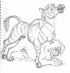anal anal_penetration animal_genitalia ass_up chris_mckinley disney equine erection feral from_behind gay horsecock interspecies male mammal nude penetration penis plain_background sex simba the_lion_king zebra
Rating: Explicit
Score: 9
User: xes
Date: November 25, 2012