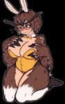 belly big_breasts black_background blush bow_tie breasts brown_body brown_eyes brown_feathers brown_hair bunny_costume cleavage clothed clothing costume eyebrows eyewear fake_ears fake_rabbit_ears feather_hair feather_hands feathered_wings feathers feet female fingers glasses hair huge_breasts long_eyebrows navel_outline pseudo_hair simple_background sitting slightly_chubby solo talons thick_thighs toes white_body white_feathers wide_hips wings ashsux european_mythology greek_mythology mythology animal_humanoid avian avian_humanoid bird bird_humanoid harpy humanoid mammal mythological_avian mythological_creature owl owl_humanoid absurd_res digital_media_(artwork) hi_res