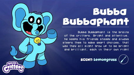 anthro black_sclera blue_body blue_tail jewelry light_bulb male necklace necklace_only nude open_mouth pendent proboscis_(anatomy) pupils simple_background smile solo symbol tail text toony trunk_(anatomy) white_pupils unknown_(artist) unknown_artist mob_entertainment poppy_playtime smiling_critters bubba_bubbaphant critters_(poppy_playtime) elephant elephantid living_toy mammal proboscidean digital_media_(artwork) english_text hatching_(art) shaded widescreen