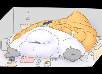 anthro apartment areola arm_rolls back_rolls belly big_areola big_belly big_breasts big_nipples blobby blotchy_areola blue_hair breasts fat_rolls female grey_areola hair hanging_belly hanging_breasts huge_areola huge_belly huge_breasts huge_nipples hyper hyper_belly hyper_breasts immobile inside leg_rolls morbidly_obese morbidly_obese_anthro morbidly_obese_female neutral_expression nipple_dip nipples obese obese_anthro obese_female overweight overweight_anthro overweight_female sagging_breasts simple_background sitting solo sunken_limbs tail thick_tail tied_hair white_belly yellow_body ltoo ltoo_(sona) scalie absurd_res hi_res