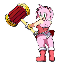 amy_rose butt female green_eyes hammer headband hedgehog looking_at_viewer looking_back mammal panties plain_background sega sonic_(series) underwear white_background
Rating: Questionable
Score: 1
User: Juni221
Date: April 10, 2014