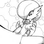 1:1 aliasing balls black_and_white breast_play breasts conditional_dnp digital_media_(artwork) duo erection exed_eyes faceless_character faceless_male female gardevoir generation_3_pokemon genitals hair human human_on_humanoid humanoid humanoid_genitalia humanoid_penis interspecies male male/female mammal monochrome nintendo nipples open_mouth penis pokemon pokemon_(species) pokemorph pokephilia sex titfuck