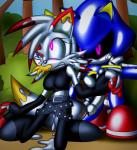 anthro big_eyes big_head duo female genitals humanoid_genitalia humanoid_penis liquid liquid_metal machine male male/female penis robotization slime toony transformation silverslime archie_comics sega sonic_the_hedgehog_(archie) sonic_the_hedgehog_(comics) sonic_the_hedgehog_(series) fiona_fox metal_sonic goo_creature robot absurd_res hi_res